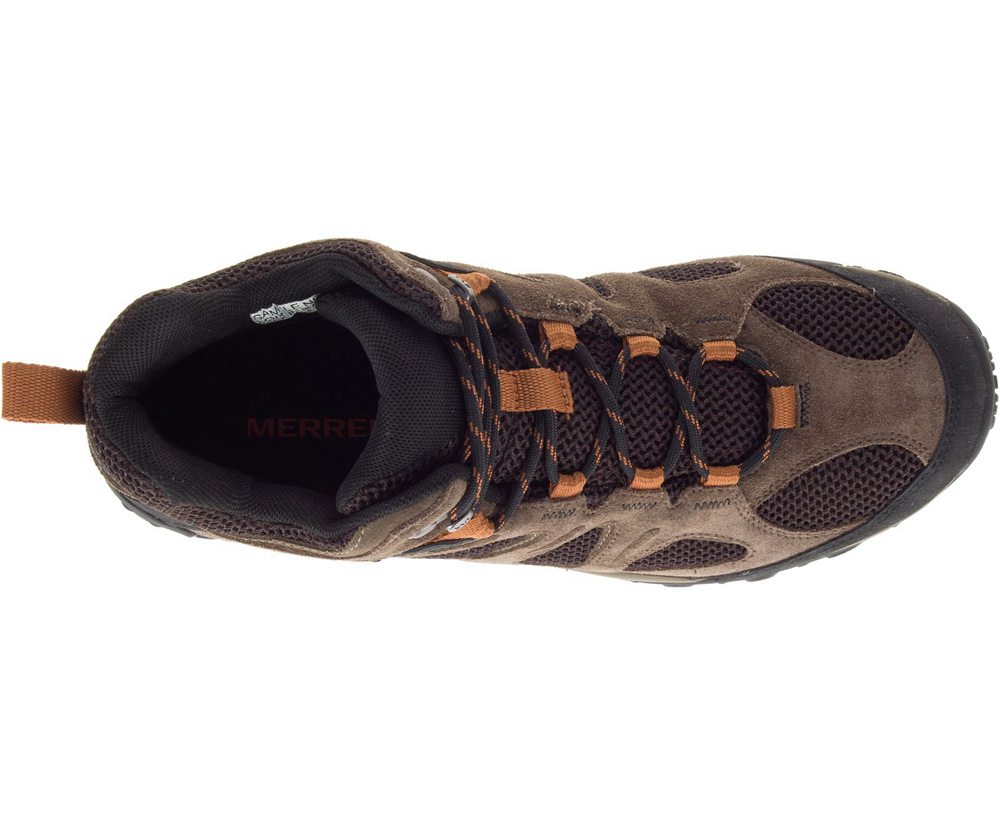 Merrell Vandrestøvler Herre - Yokota 2 Mid Waterproof - Brune - YGI751832